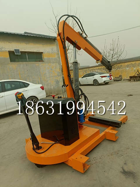 丰满区自卸车厢随车吊 自制轮式四不像起重机 四驱平板吊 5吨 贵盛